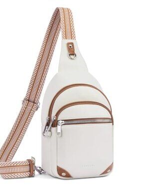 🆕 Lexiyat Anti Theft Crossbody Bags for Women Travel Chest Sling Bag Leather